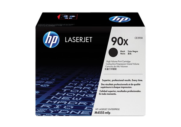 HP toner CE390X, 90X, Zwart, High Capacity