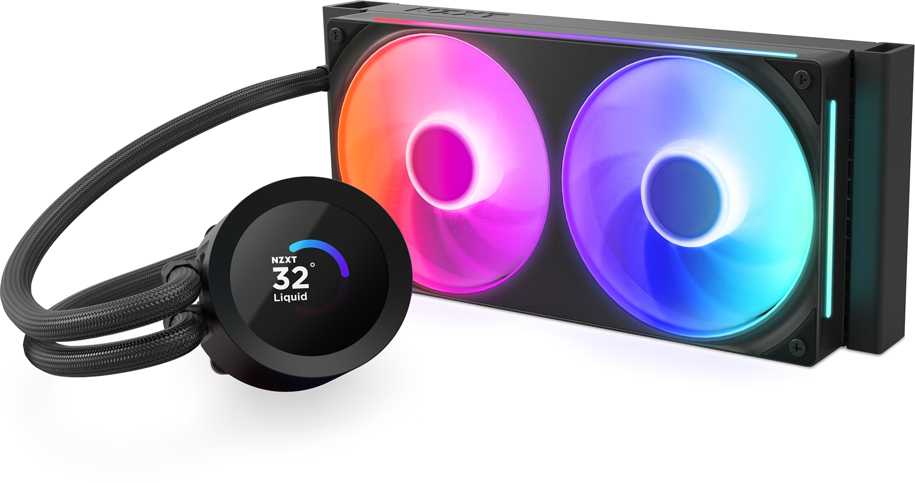 NZXT Kraken Plus 240 V2 RGB Zwart