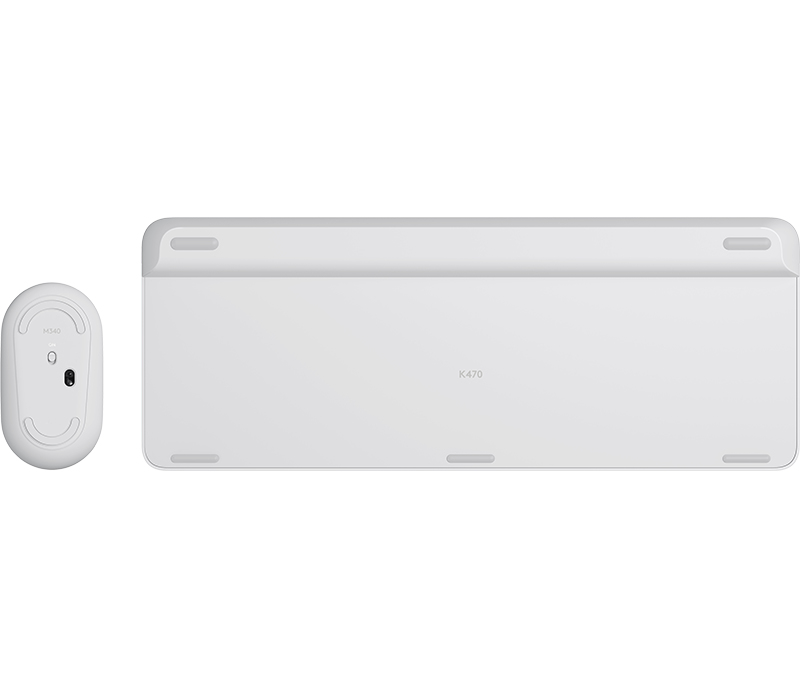 Logitech Wireless Desktop MK470 - Toetsenbord en Muis - Wit