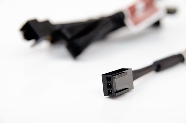 Noctua Power Cable 4-Pin Male verleng sleeve > 3 Pin Female (fan) 30cm