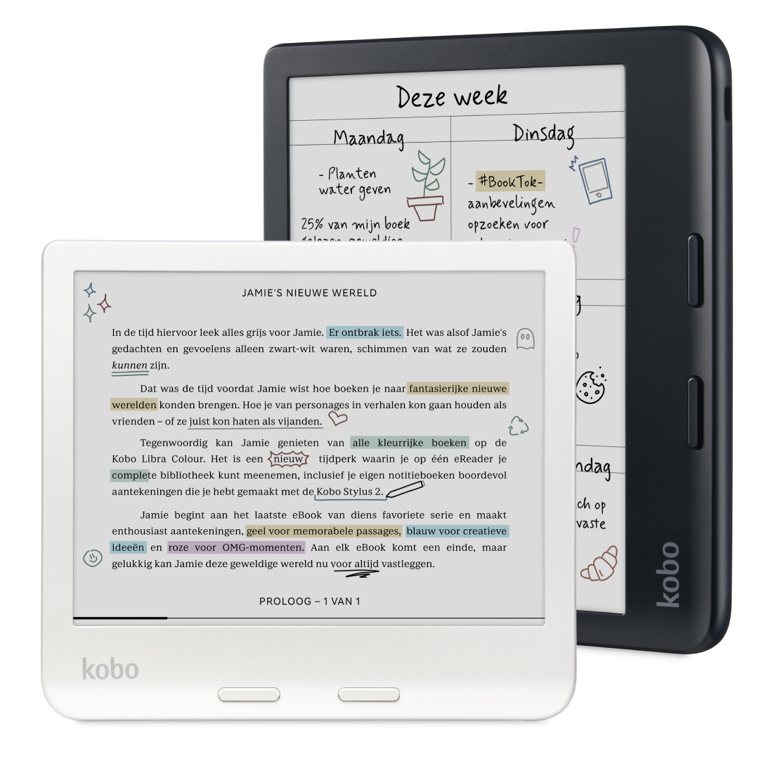 Kobo Libra Colour Zwart