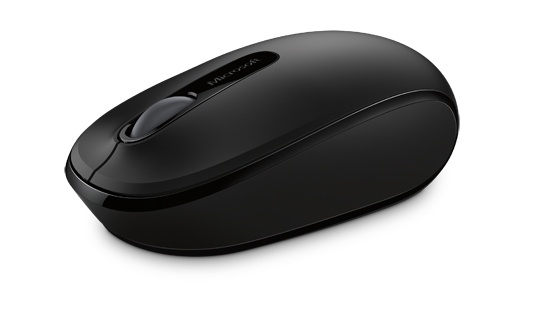 Microsoft Muis Wireless Mobile 1850, optical, 3 buttons, Black, Business