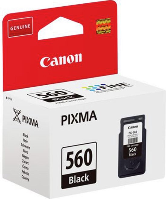 Canon PG-560 Zwart Canon PG-560 Zwart