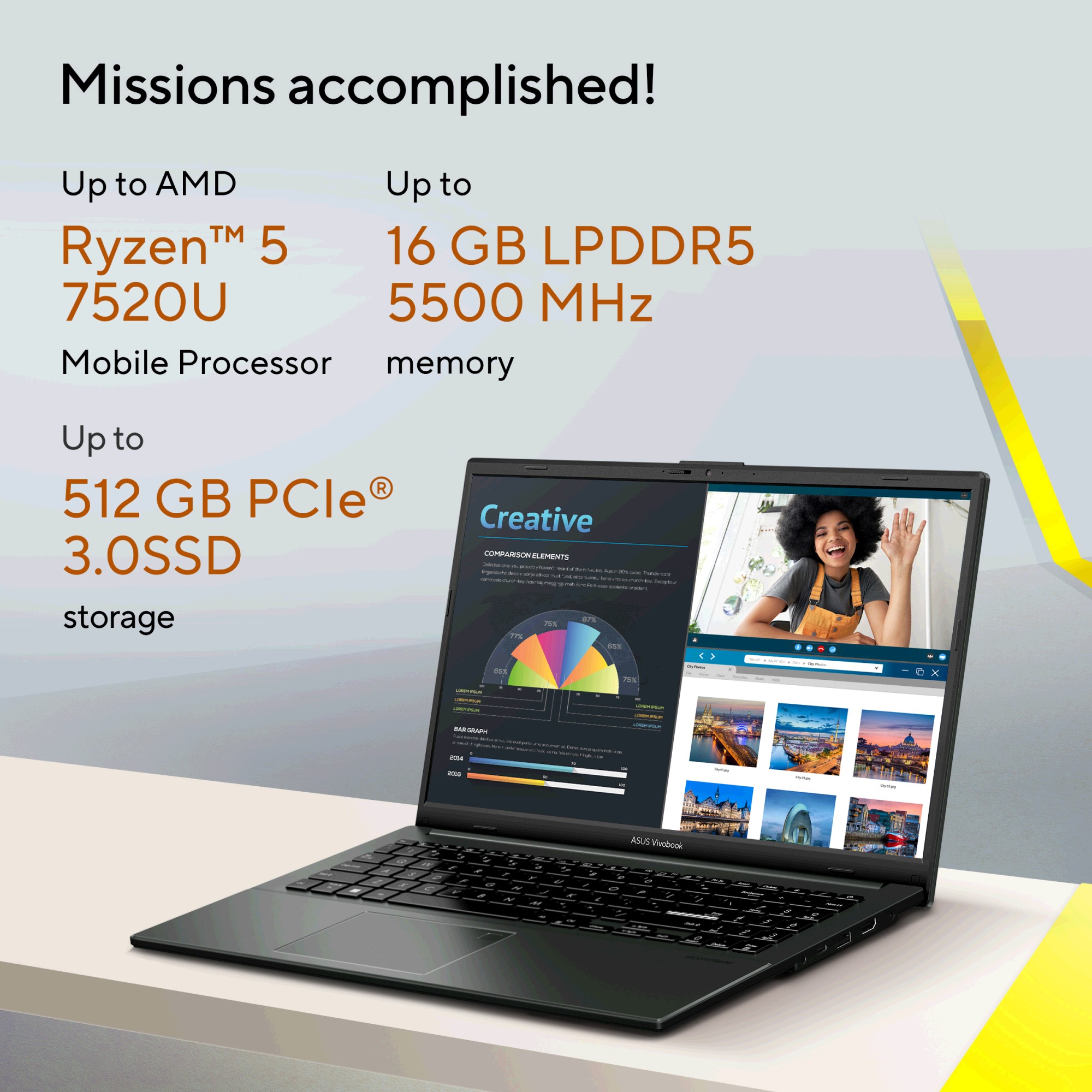 ASUS Vivobook Go 15 E1504FA-NJ1278W