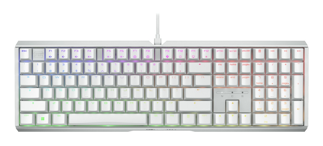 Cherry MX 3.1 RGB, MX2A Brown, Wit