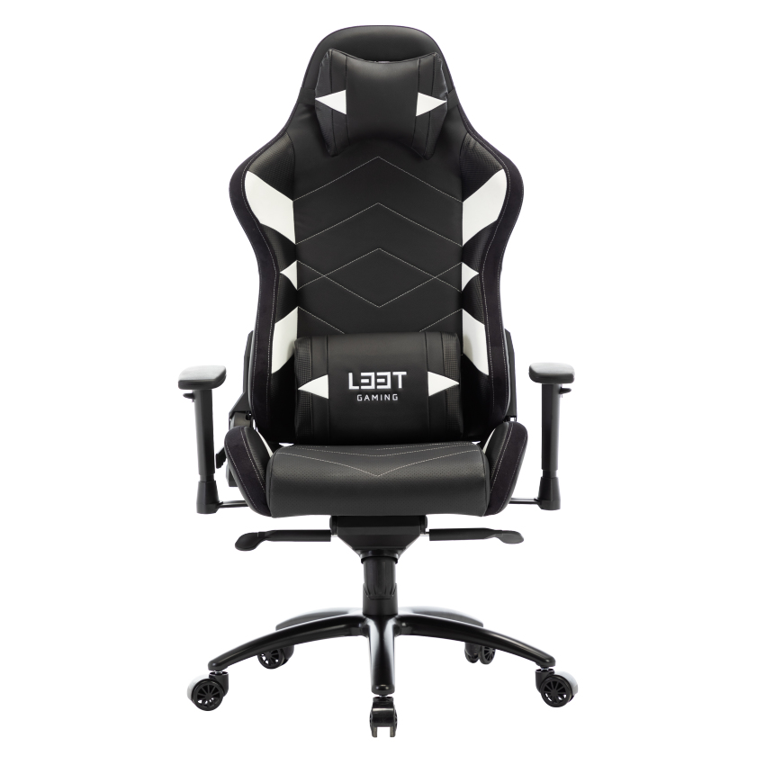 L33T Gaming Chair Elite V4 Wit/Zwart