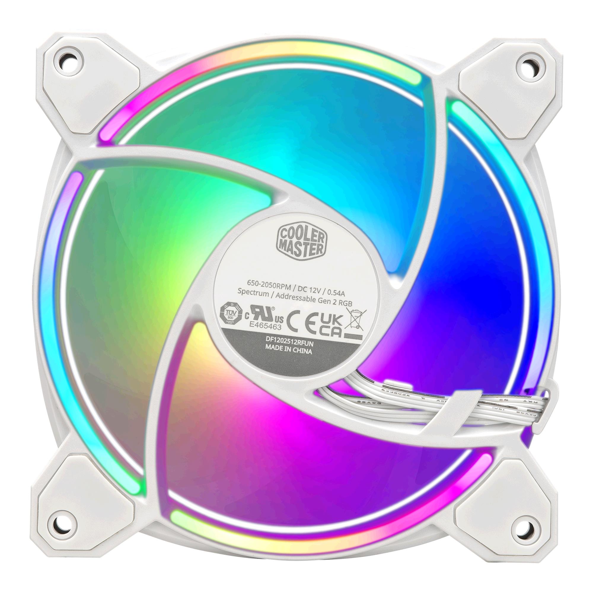 Cooler Master MF120 Halo2 White