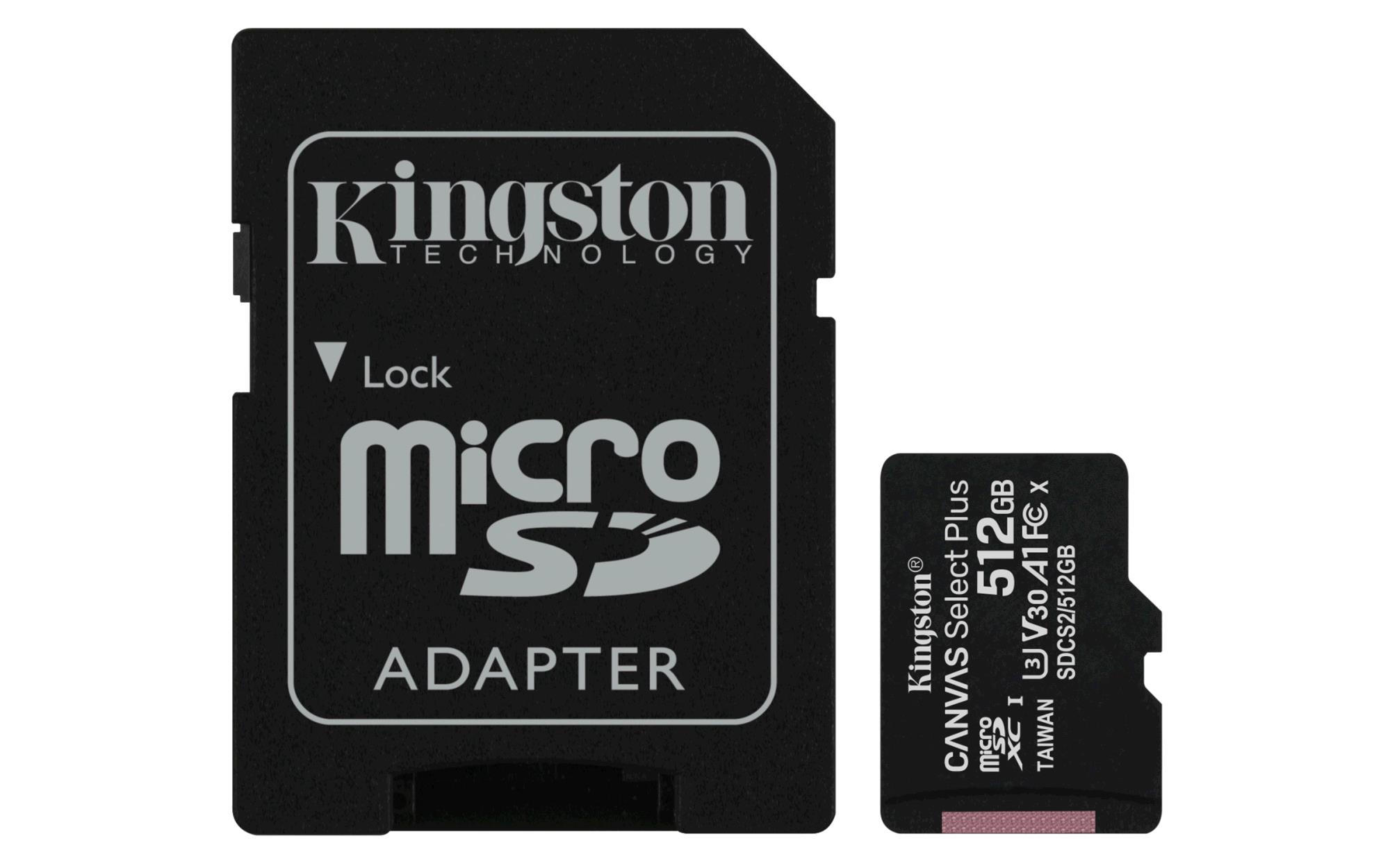 Kingston Canvas Select Plus 512GB microSDHC