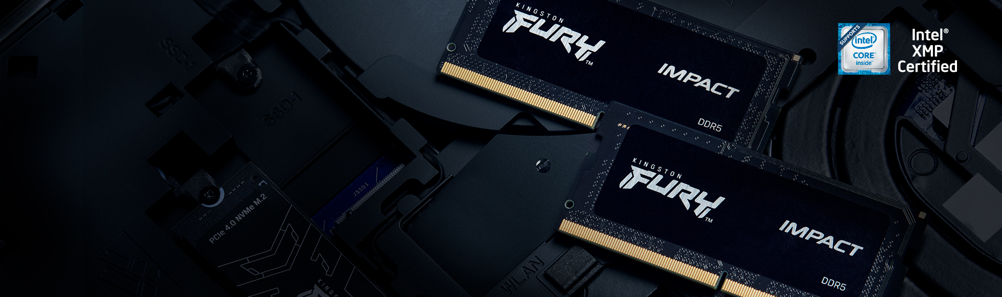 Kingston Fury Impact KF556S40IB-16 - 16GB - DDR5 - 5600MHz - SODIMM 