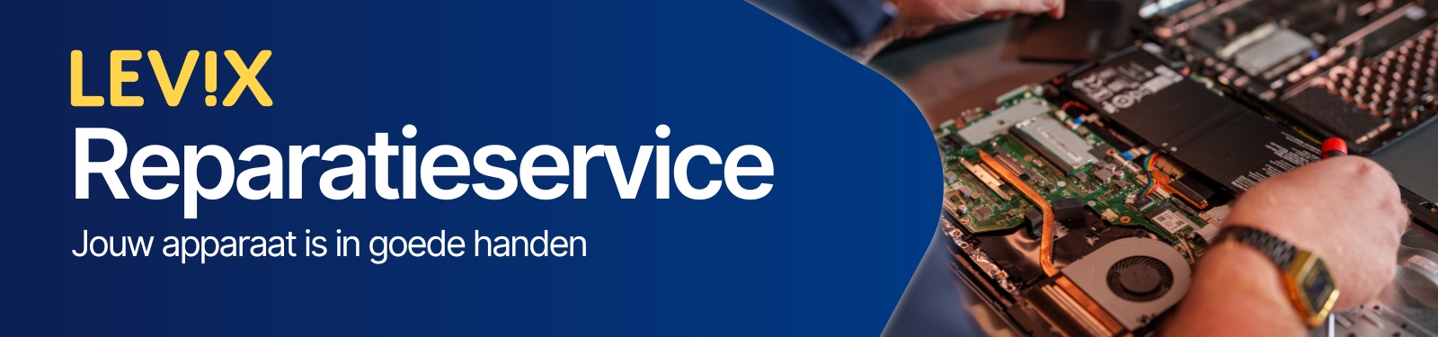 Reparatieservice - Banners Diensten webshop  - Desktop