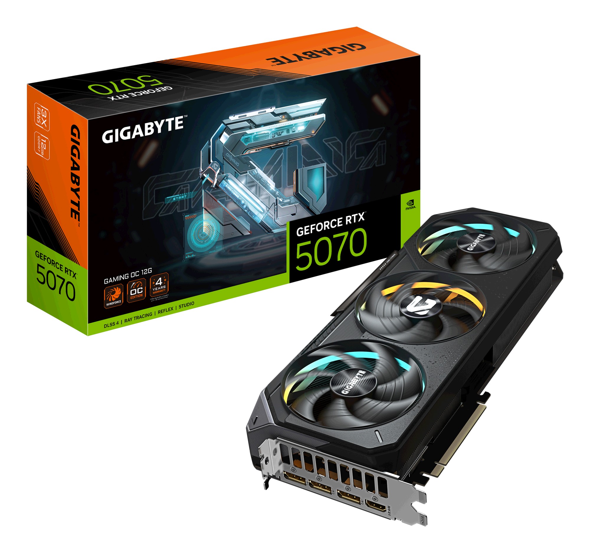 Gigabyte Geforce RTX 5070 GAMING OC 12GB