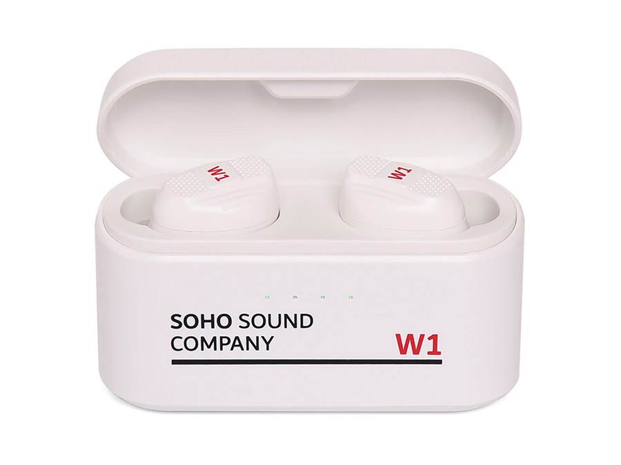 SOHO W1 Earbuds met Powerbank, Wit