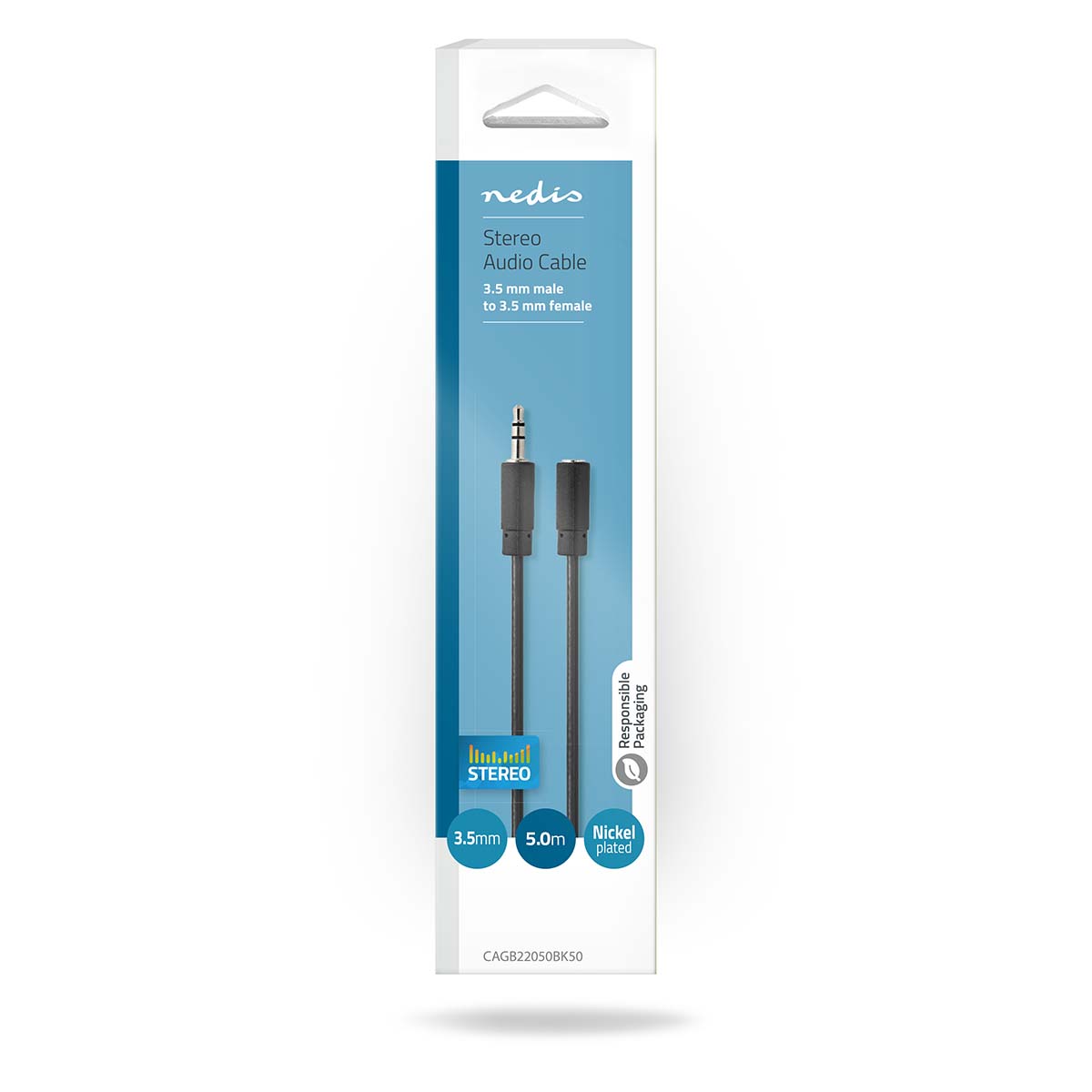 Nedis Audio Verleng | CAGB22050BK50