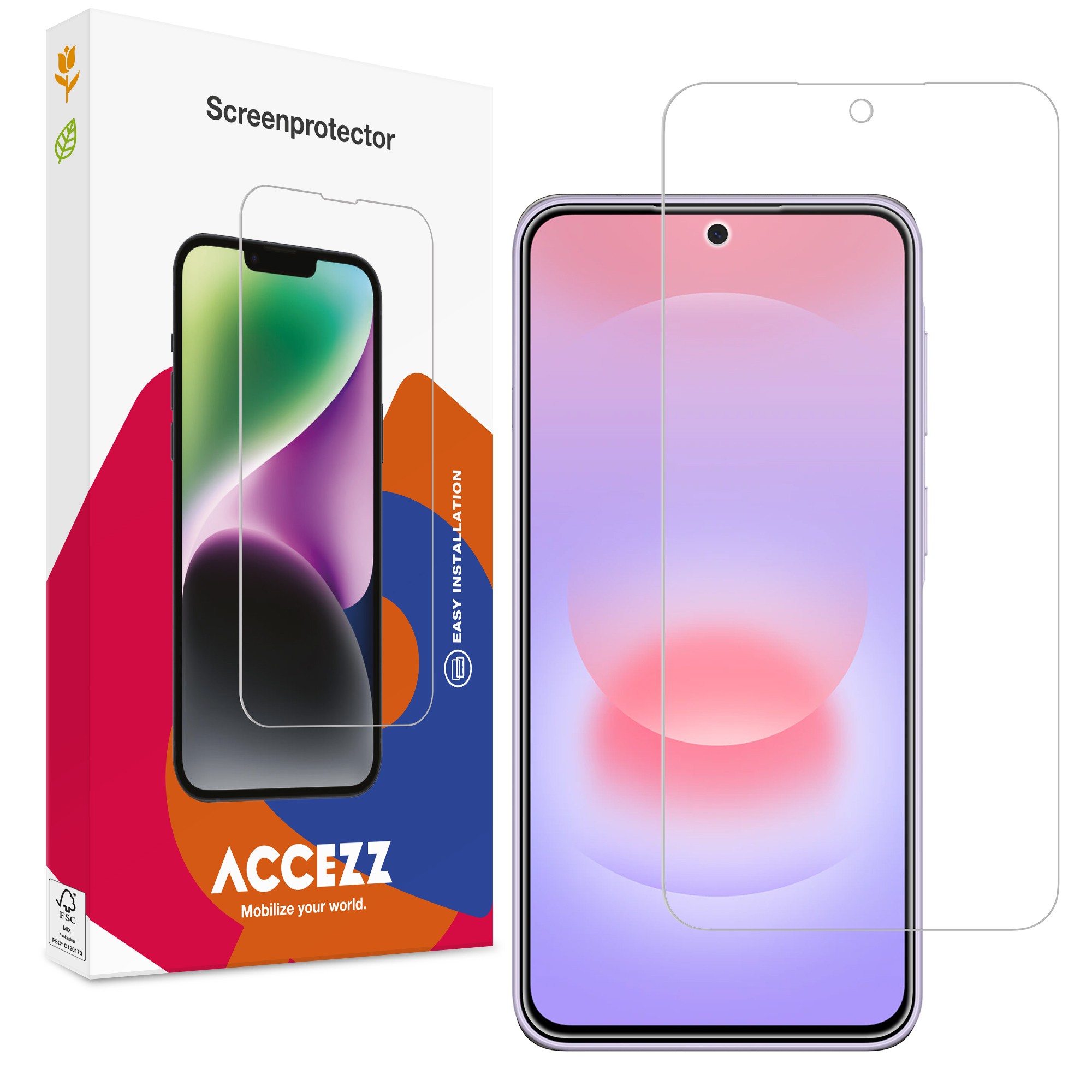 Accezz Gehard Glas Screenprotector voor de Samsung Galaxy A27