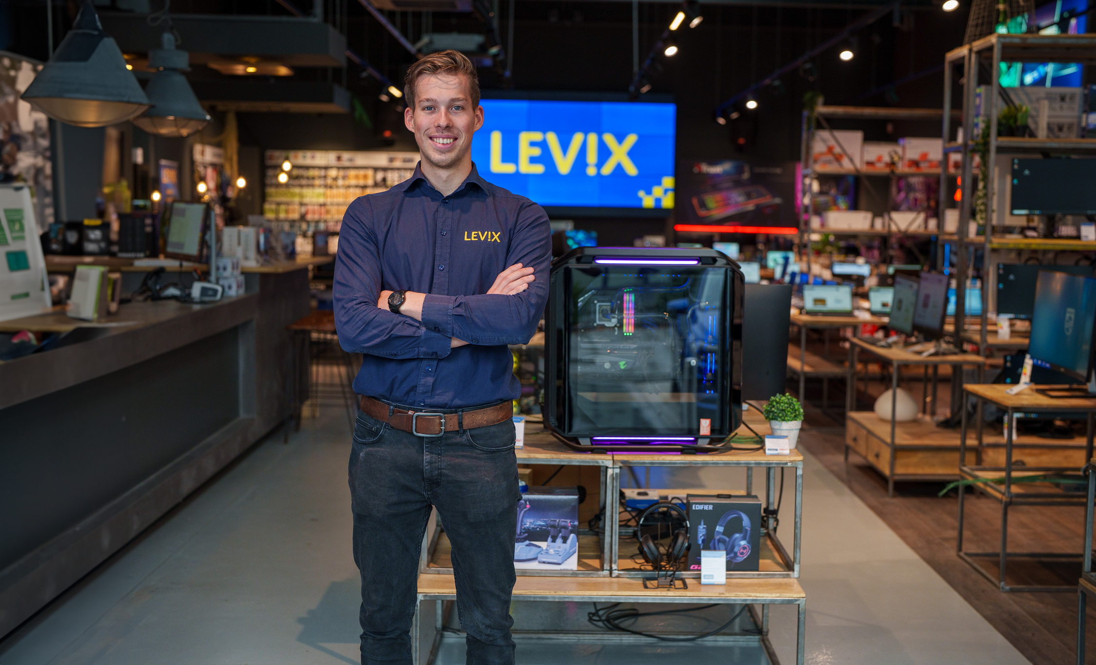 Levix Experience Center Den Bosch - Pieter2 (AI)