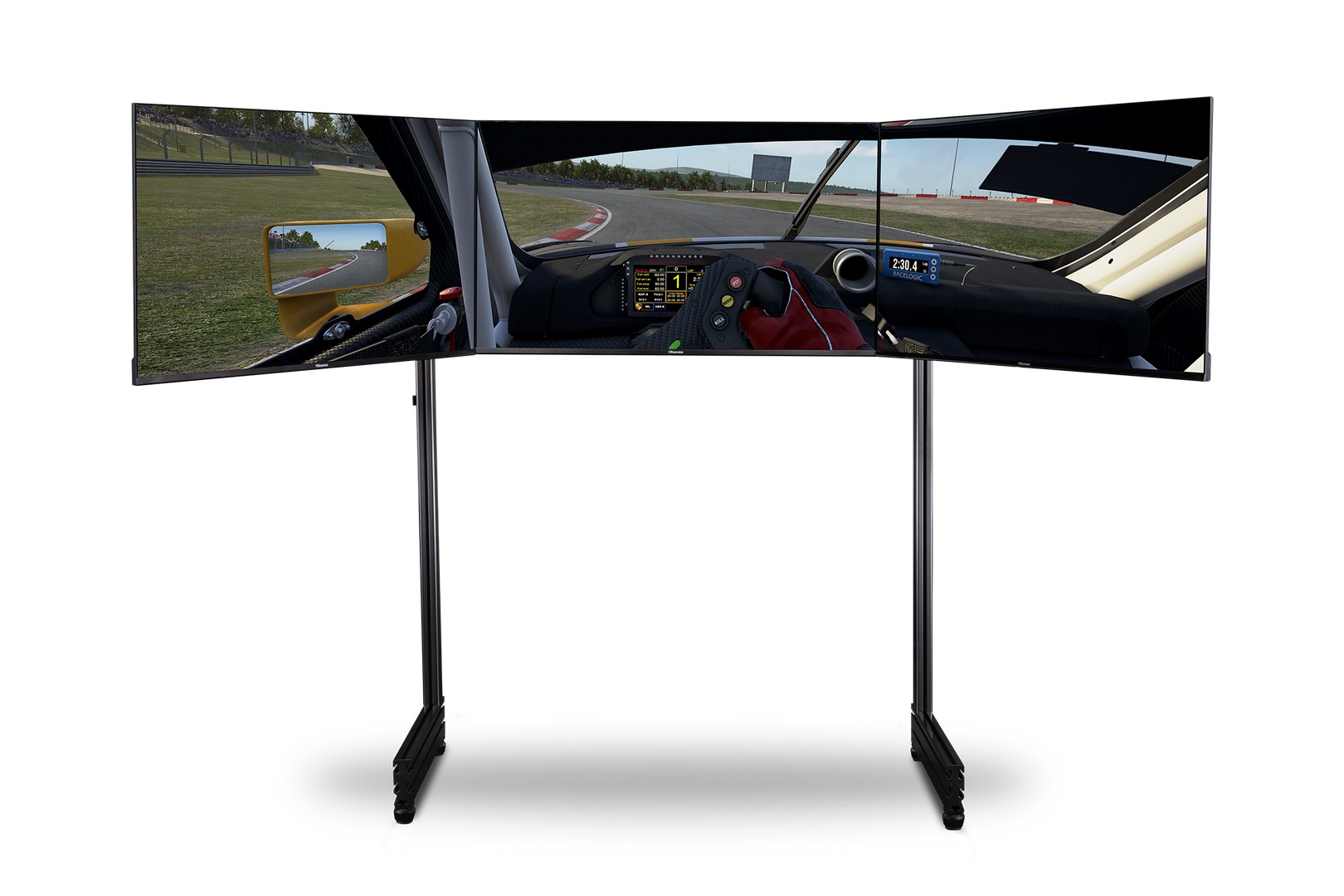 Next Level Racing Elite Free Standing Triple Monitor Stand Add On