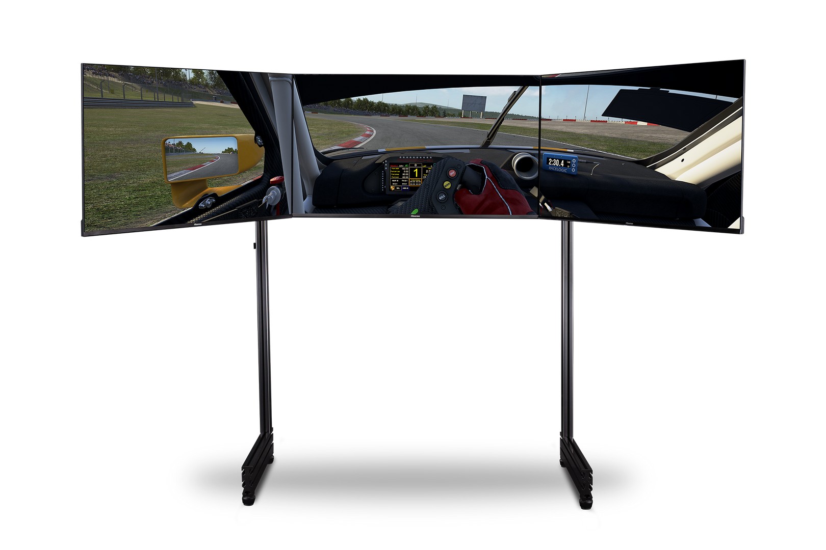 Next Level Racing Elite Free Standing Triple Monitor Stand Add-On