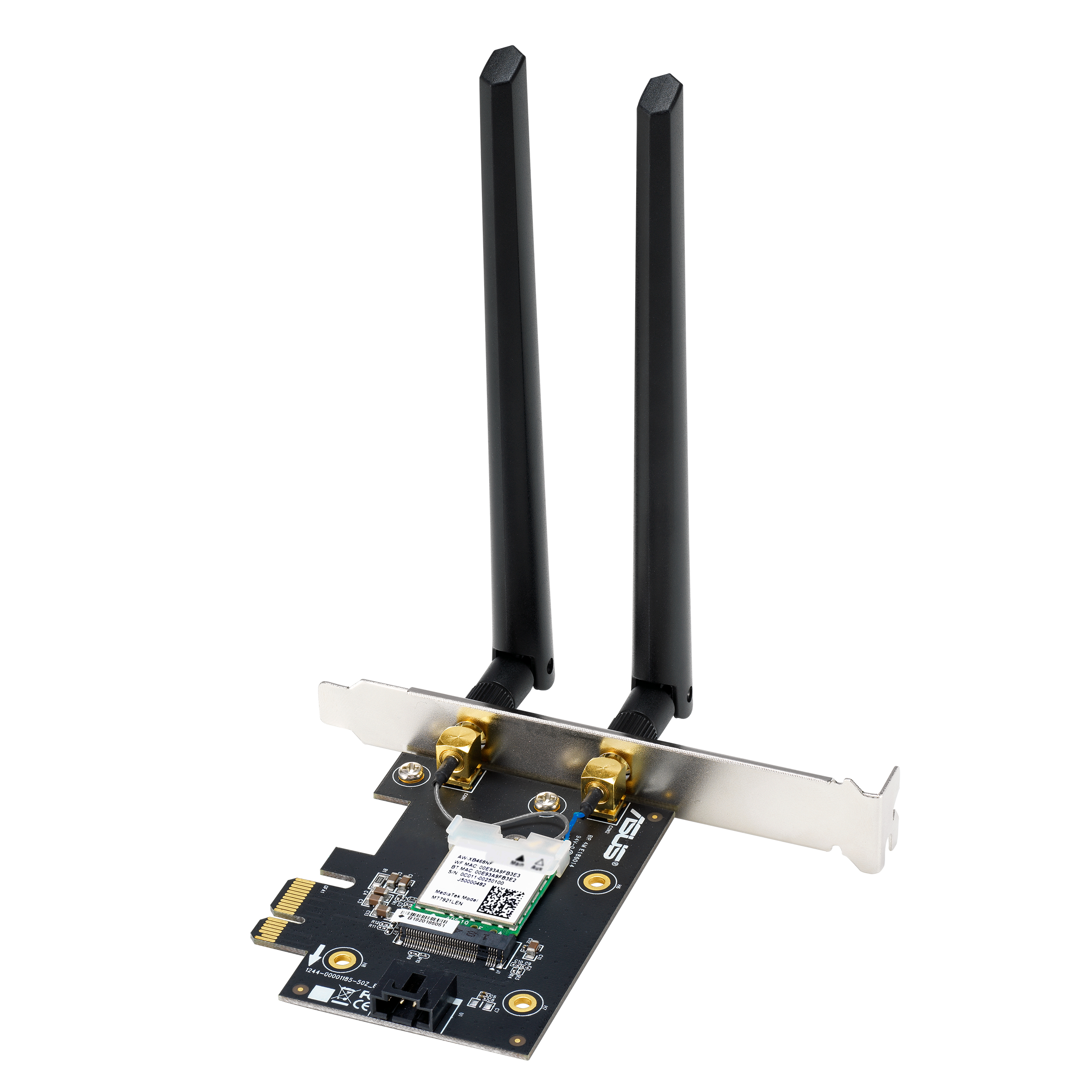 ASUS BE6500 WiFi 7 Tri Band PCIe Netwerk Adapter