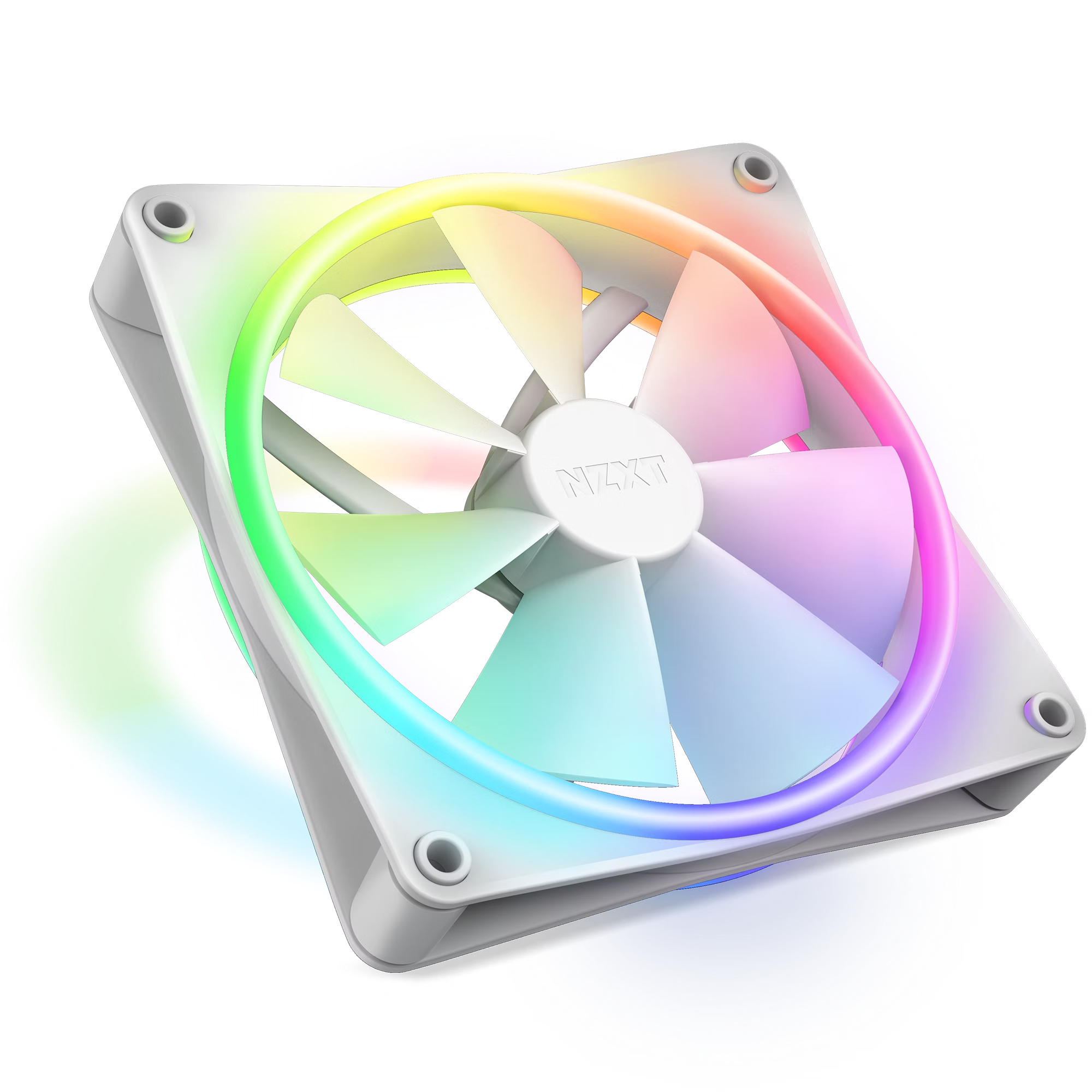 NZXT F120 RGB DUO - 120mm RGB Fan - Wit