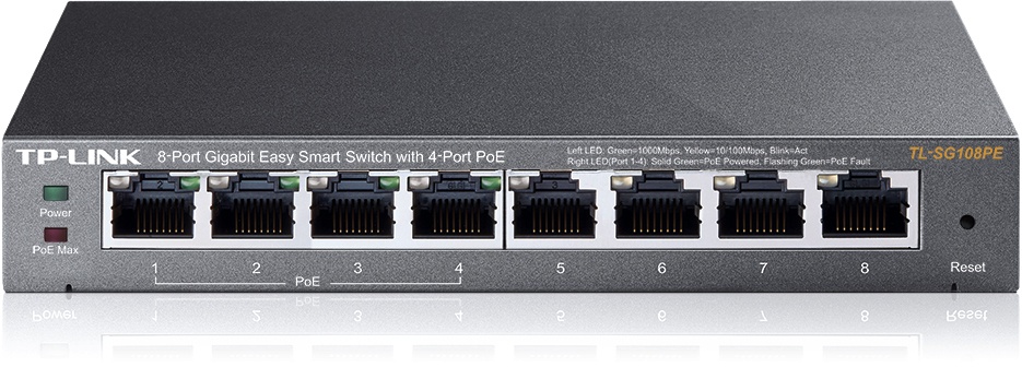 TP-Link TL-SG108PE | PoE (AF)