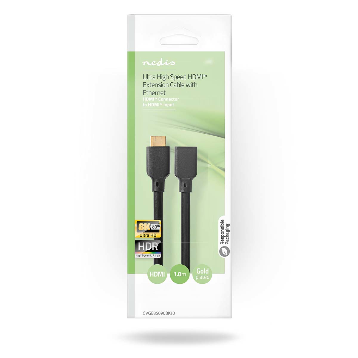 Nedis HDMI Verleng 2.1 | CVGB35090BK10