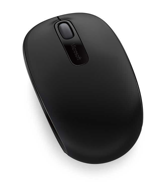 Microsoft Muis Wireless Mobile 1850, optical, 3 buttons, Black, Business