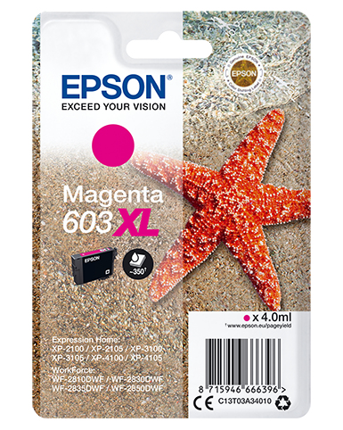 Epson 603XL Zeester Magenta