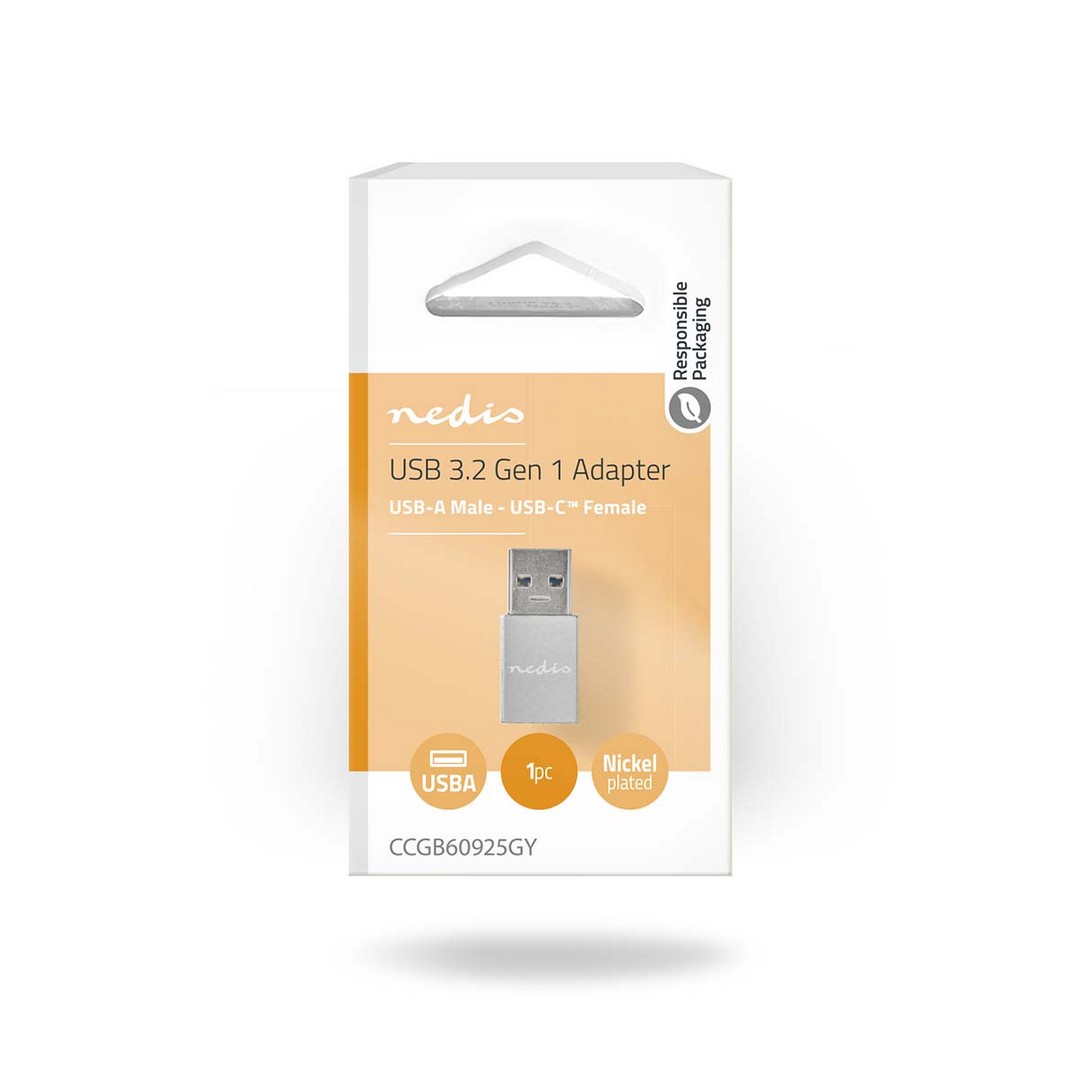 Nedis USB Adapter 3.2 (gen1) | CCGB60925GY