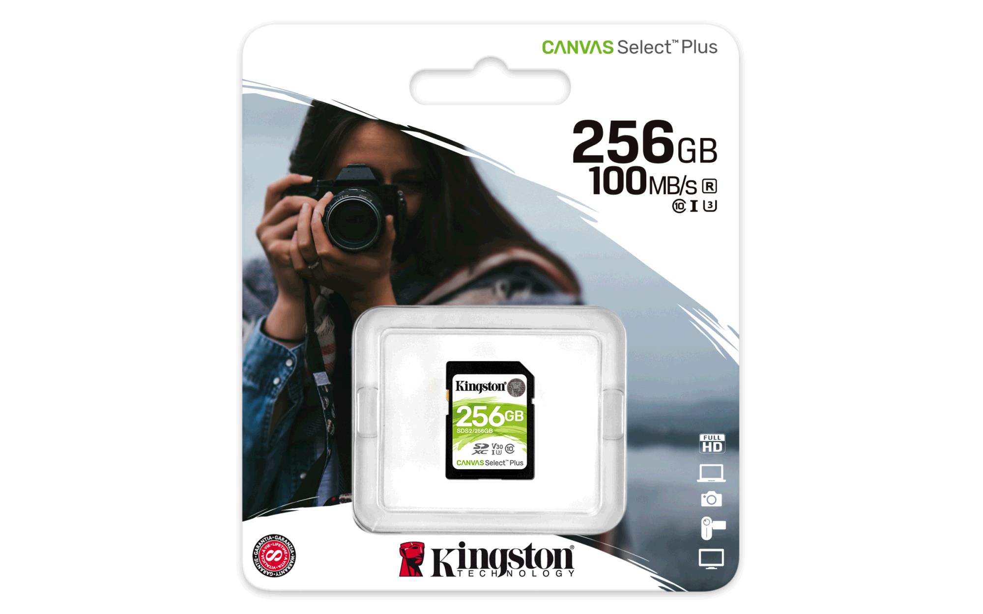 Kingston Canvas Select Plus 256GB