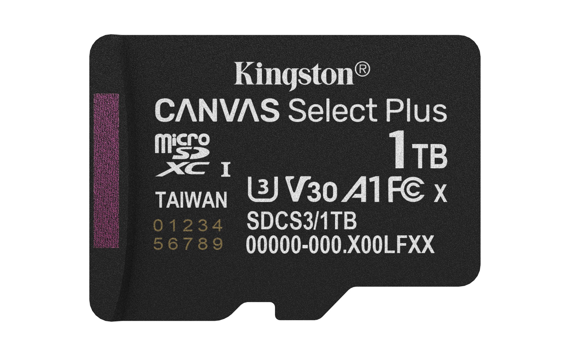 Kingston Flash Canvas Select Plus 1TB, microSDXC, +Adapter