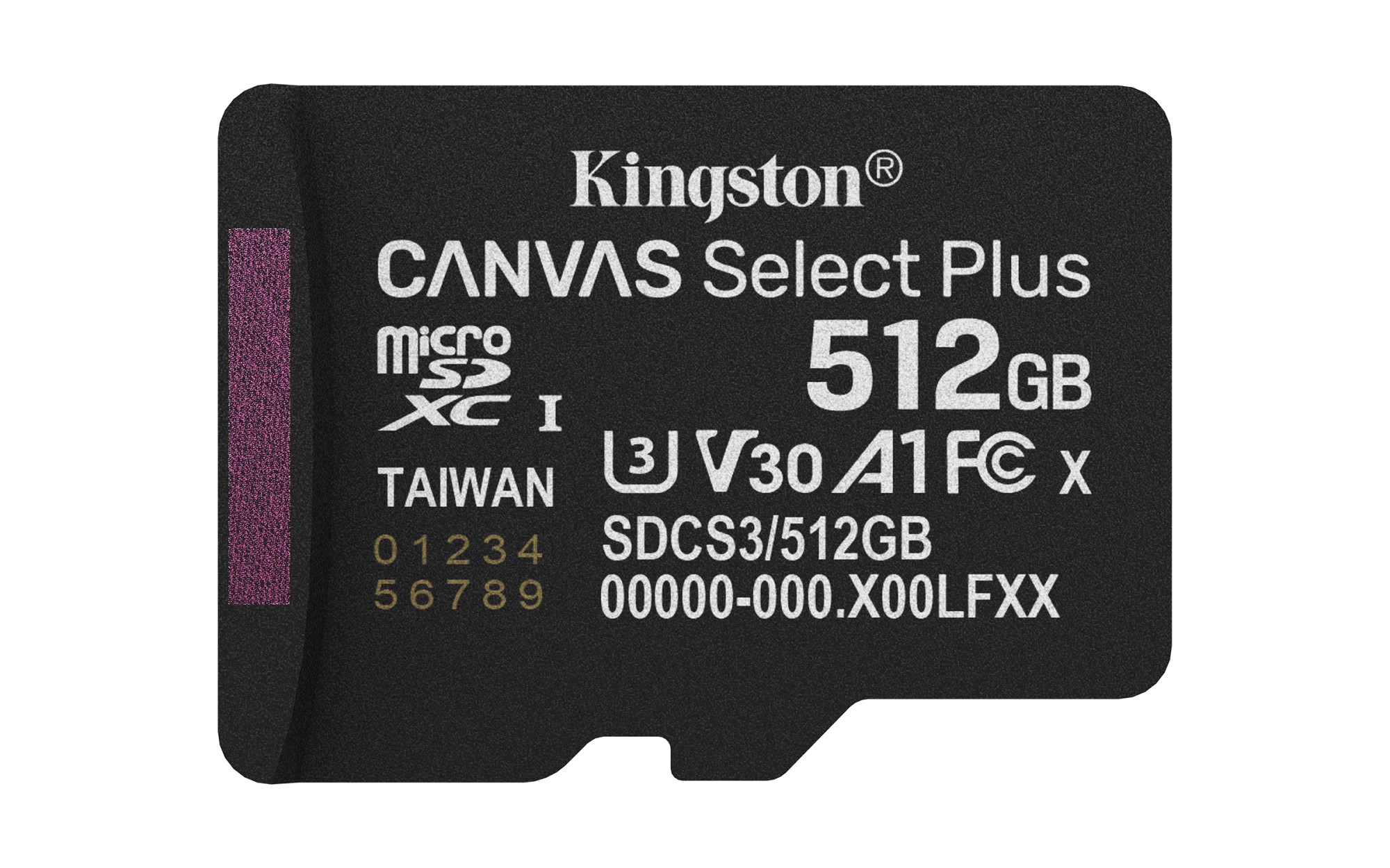 Kingston Canvas Select Plus 512GB (gen3)