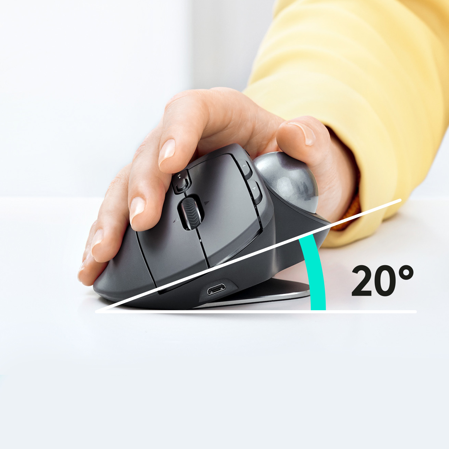 Logitech MX Ergo Zwart