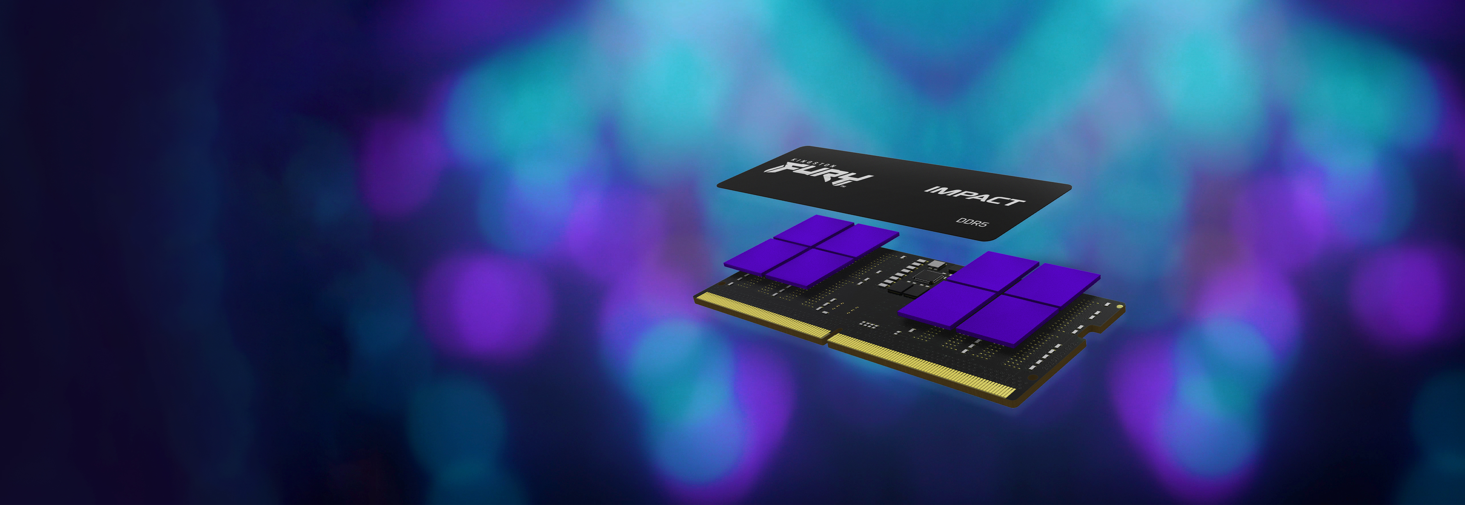 Kingston Fury Impact KF556S40IB-16 - 16GB - DDR5 - 5600MHz - SODIMM 