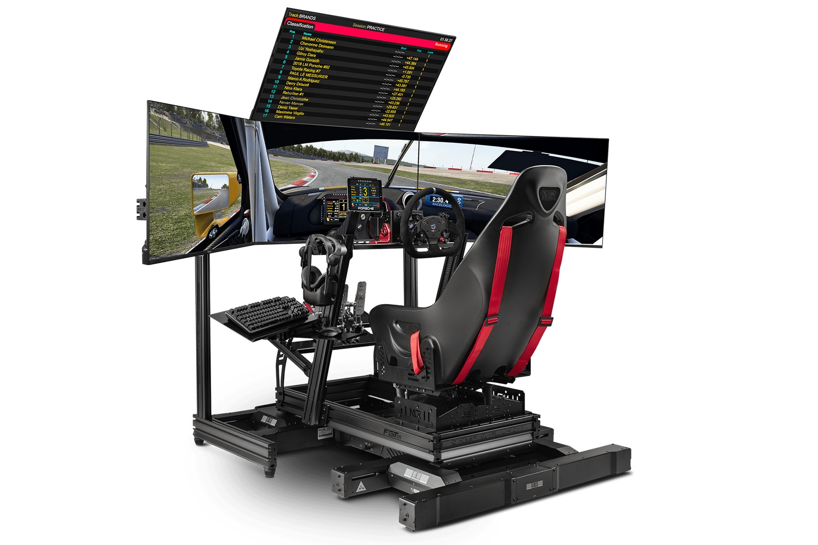 Next Level Racing Elite Keyboard + Mouse Tray Add-On