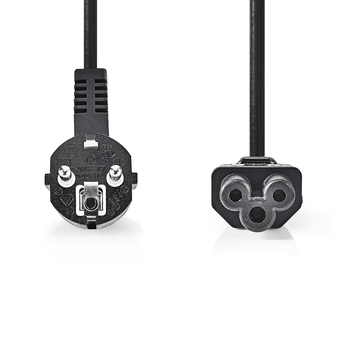 Nedis Stroomkabel, Type F > C5(mickey), 5m