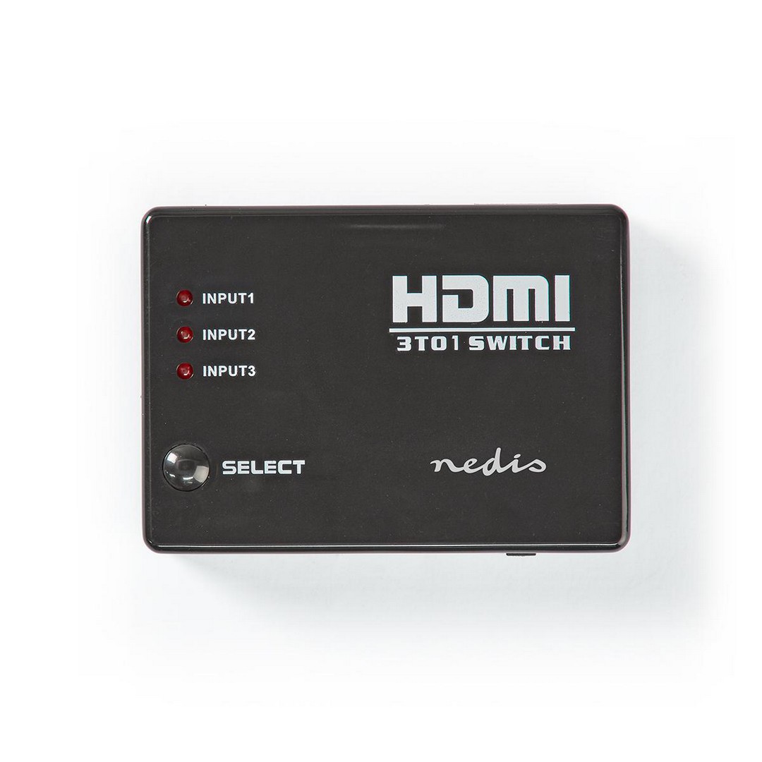 Nedis VSWI3453BK | HDMI > 3X HDMI