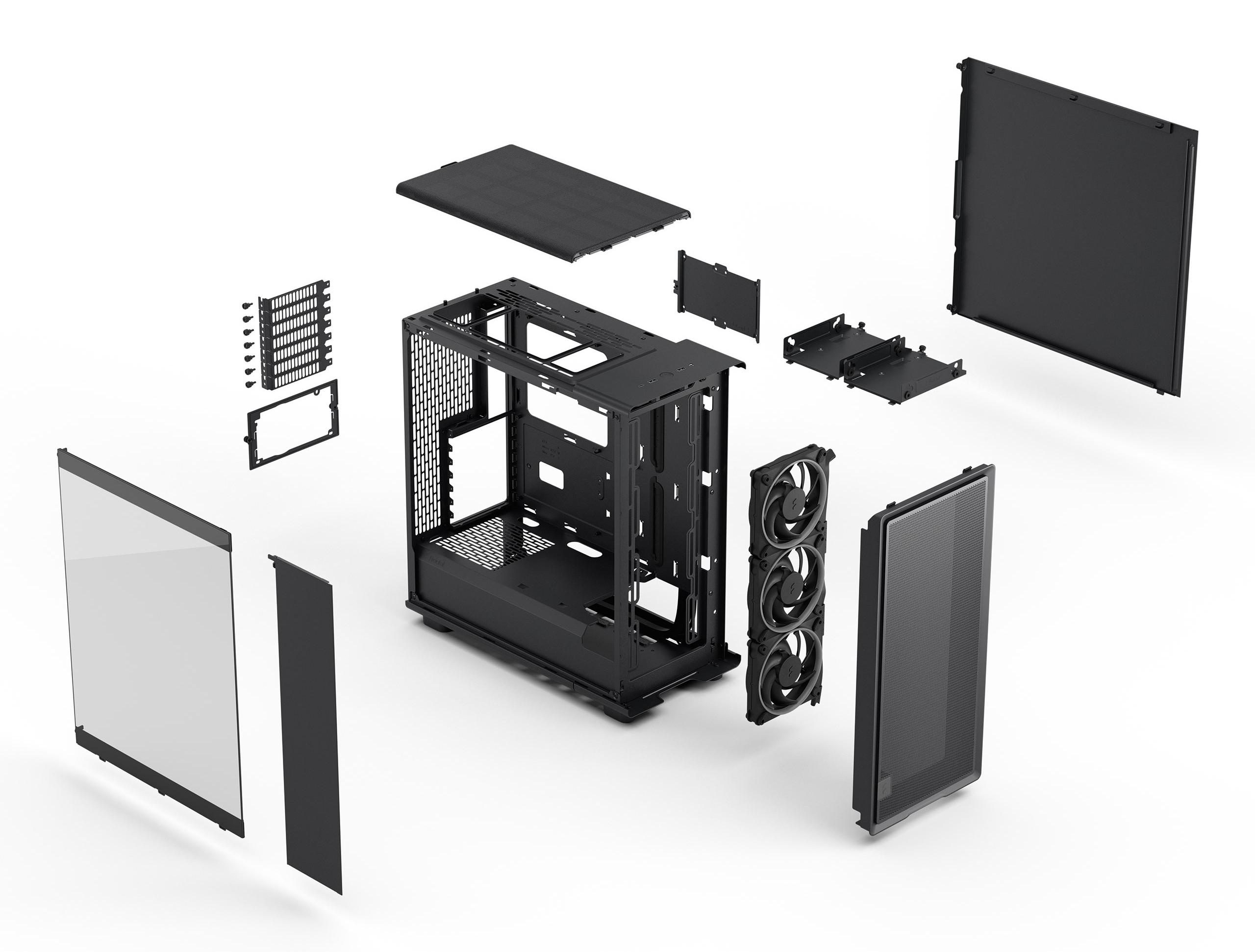 Fractal Design Epoch Black TG RGB Light Tint
