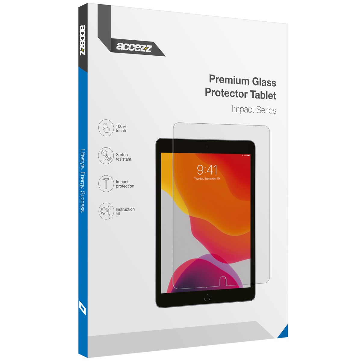 Accezz Premium glass screenprotector voor Samsung Galaxy Tab A9+