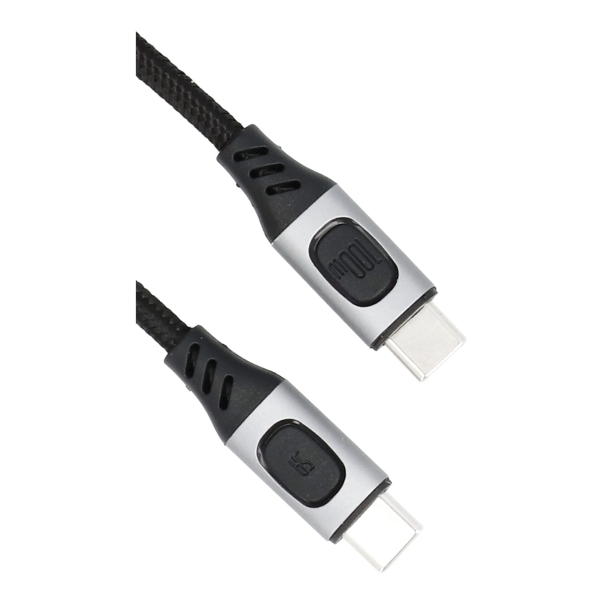 Yanec USB-C Laad- en datakabel 2m Nylon (100W)
