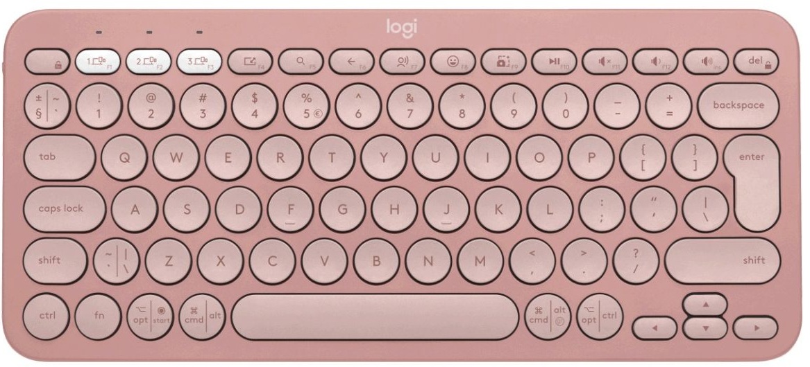 Logitech Pebble Keys 2 K380s Roze