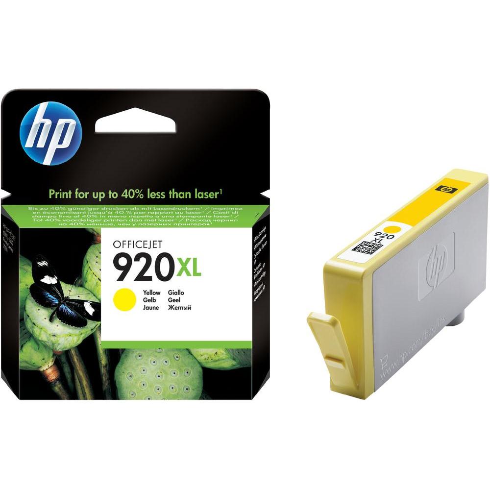 HP inkt #920XL, CD974AE, Geel