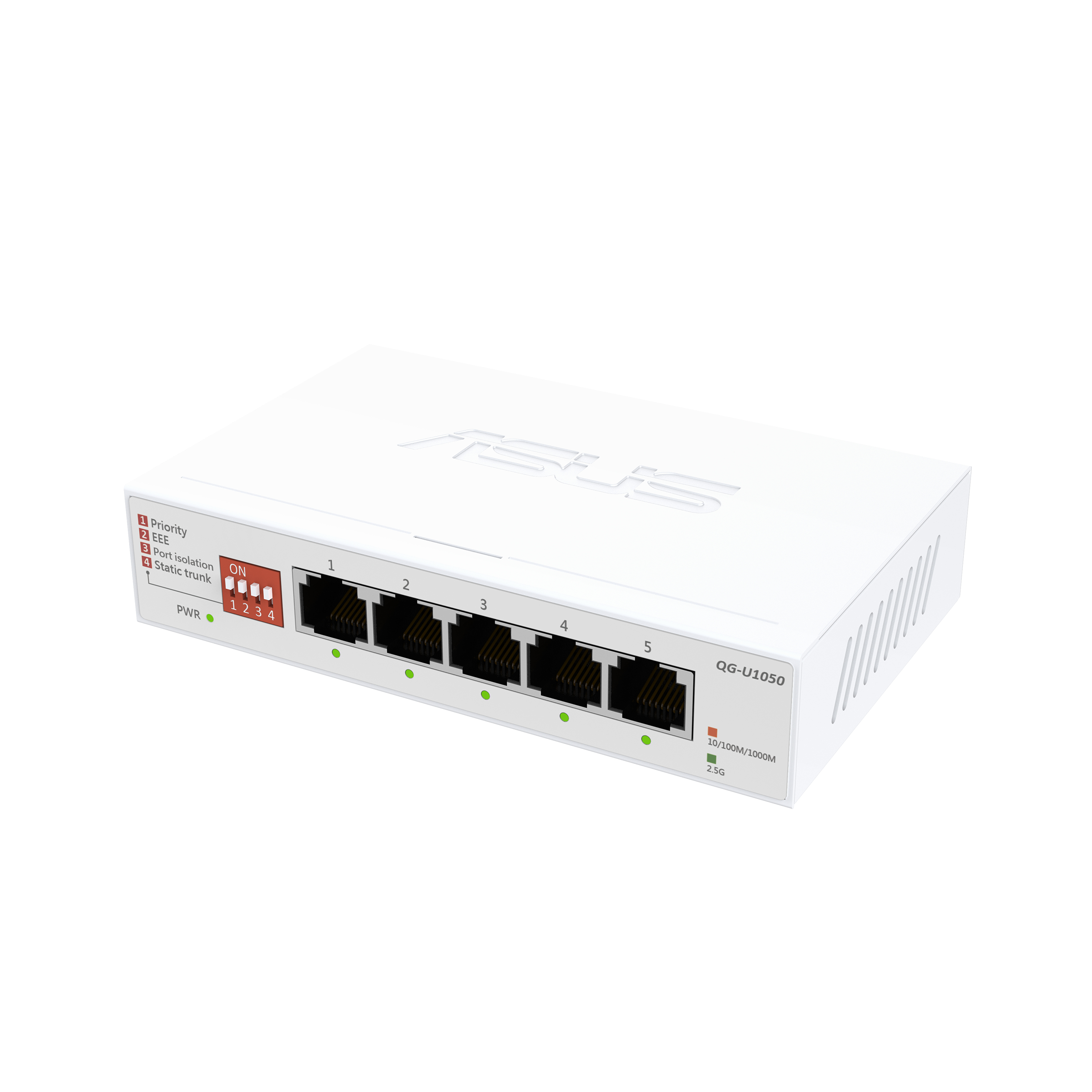 ASUS QG-U1050, 5-Port 2.5G Unmanaged Switch