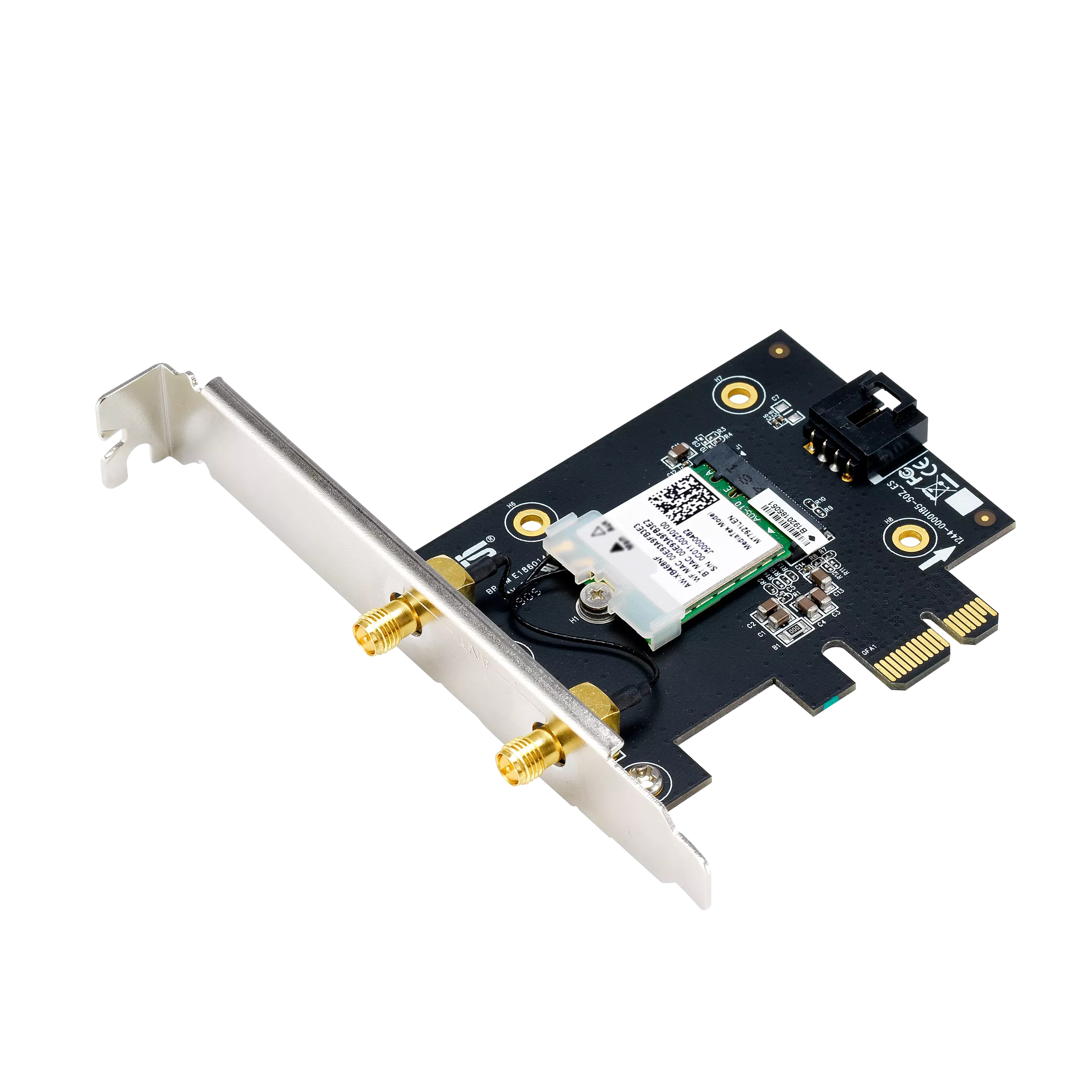 ASUS PCE-AXE5400 - Wi-Fi 6E - Bluetooth 5.2 - PCI Express Adapter