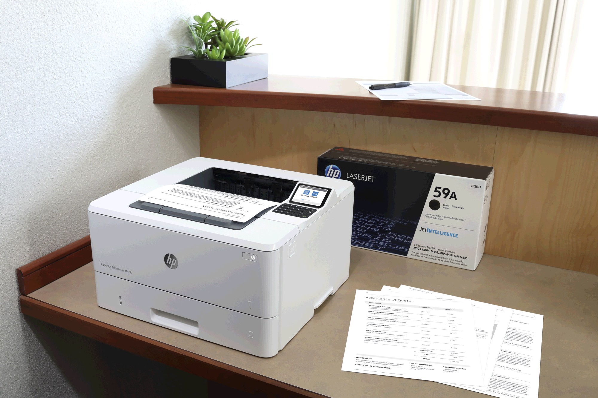 HP Toner CF259A (59A) Zwart