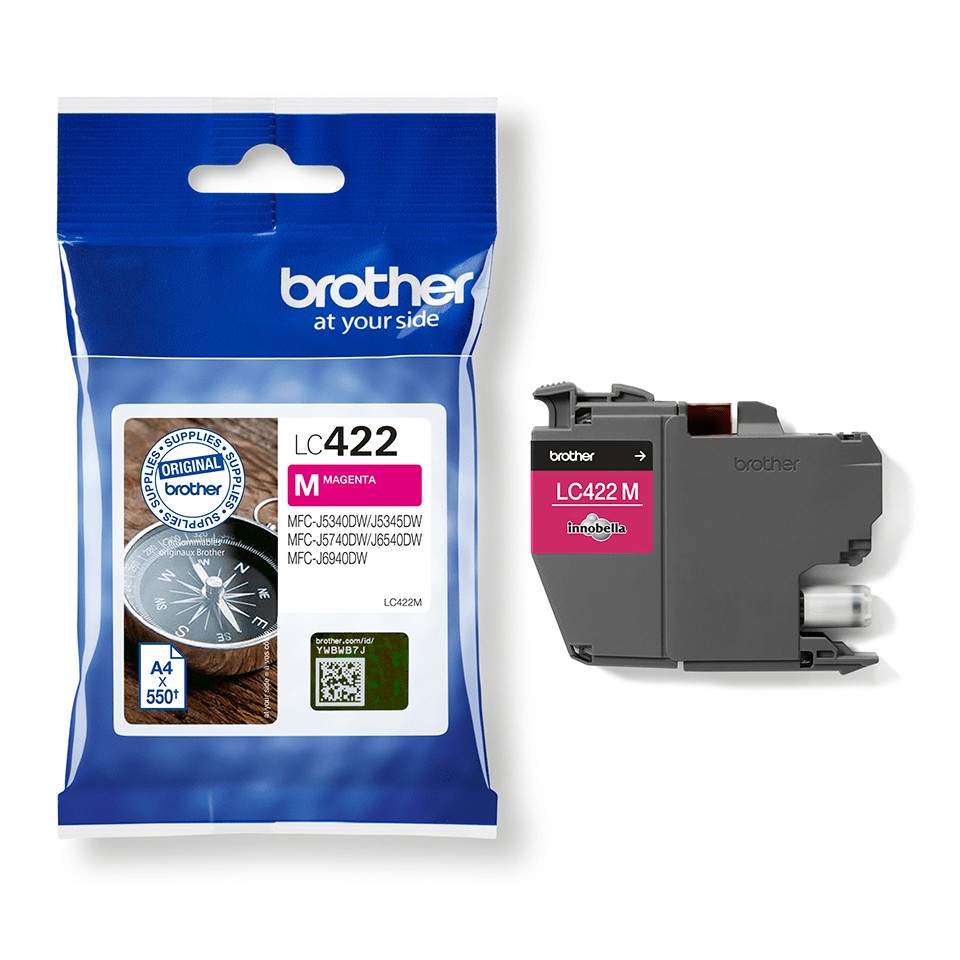 Brother Inkt LC-422M, Magenta