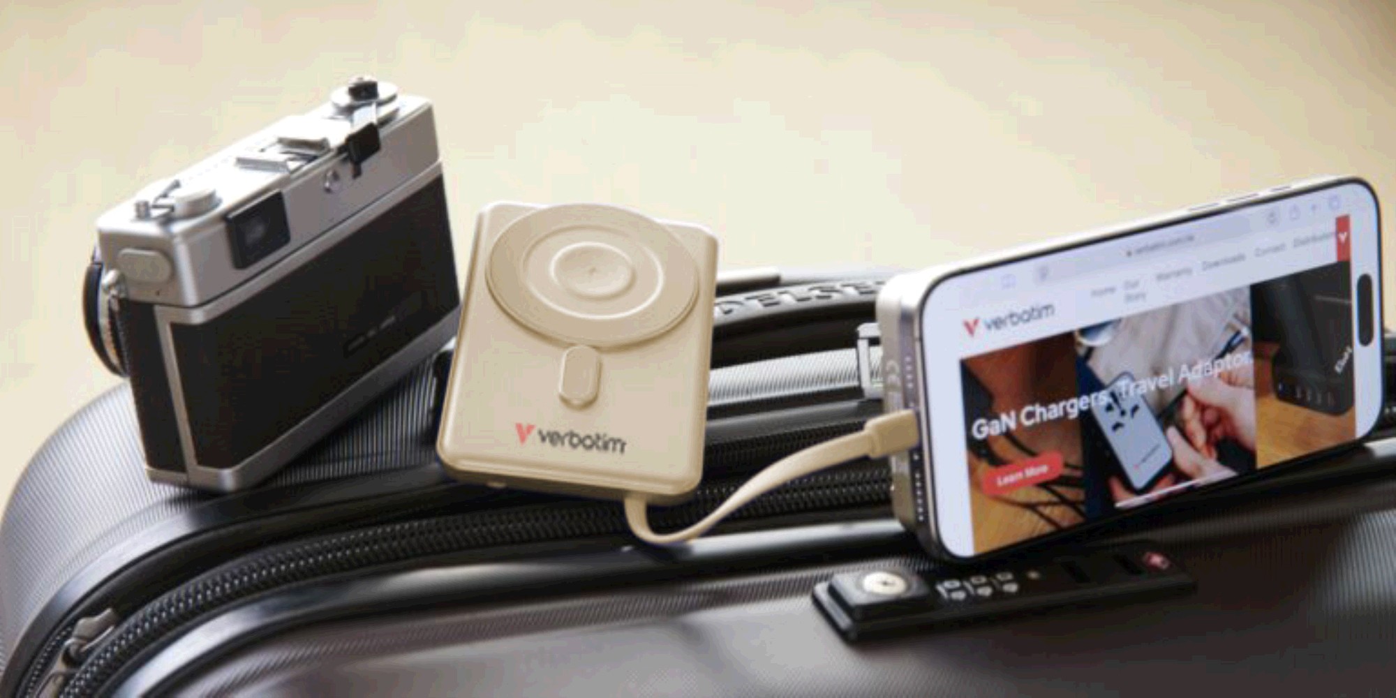 Verbatim Powerbank Charge ´n´ Go 2C 5000mAh, Goud