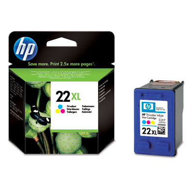  HP inkt #22XL, C9352CE, Kleur