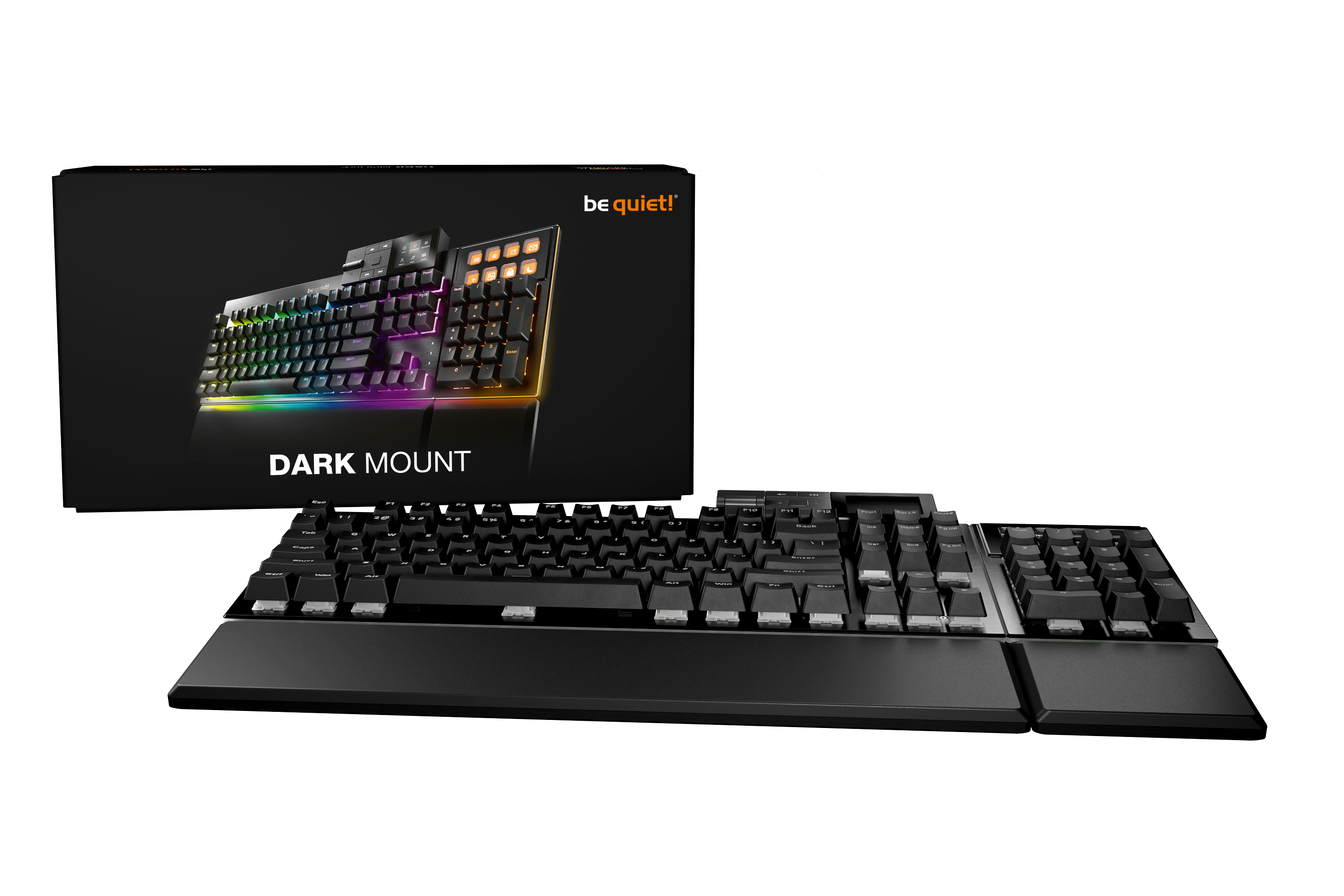 be quiet! Dark Mount Modulair Keyboard - Silent Linear Switches