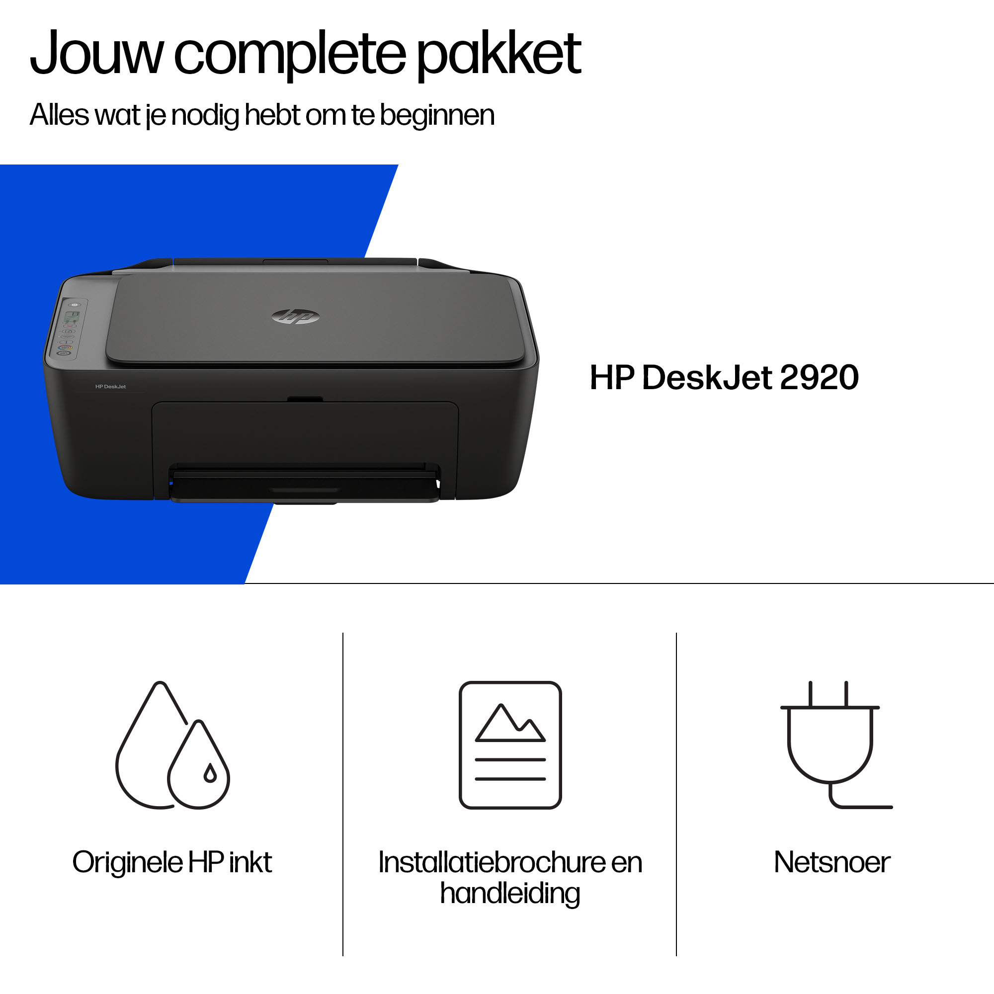 HP DeskJet 2920 All-in-One Printer - WiFi