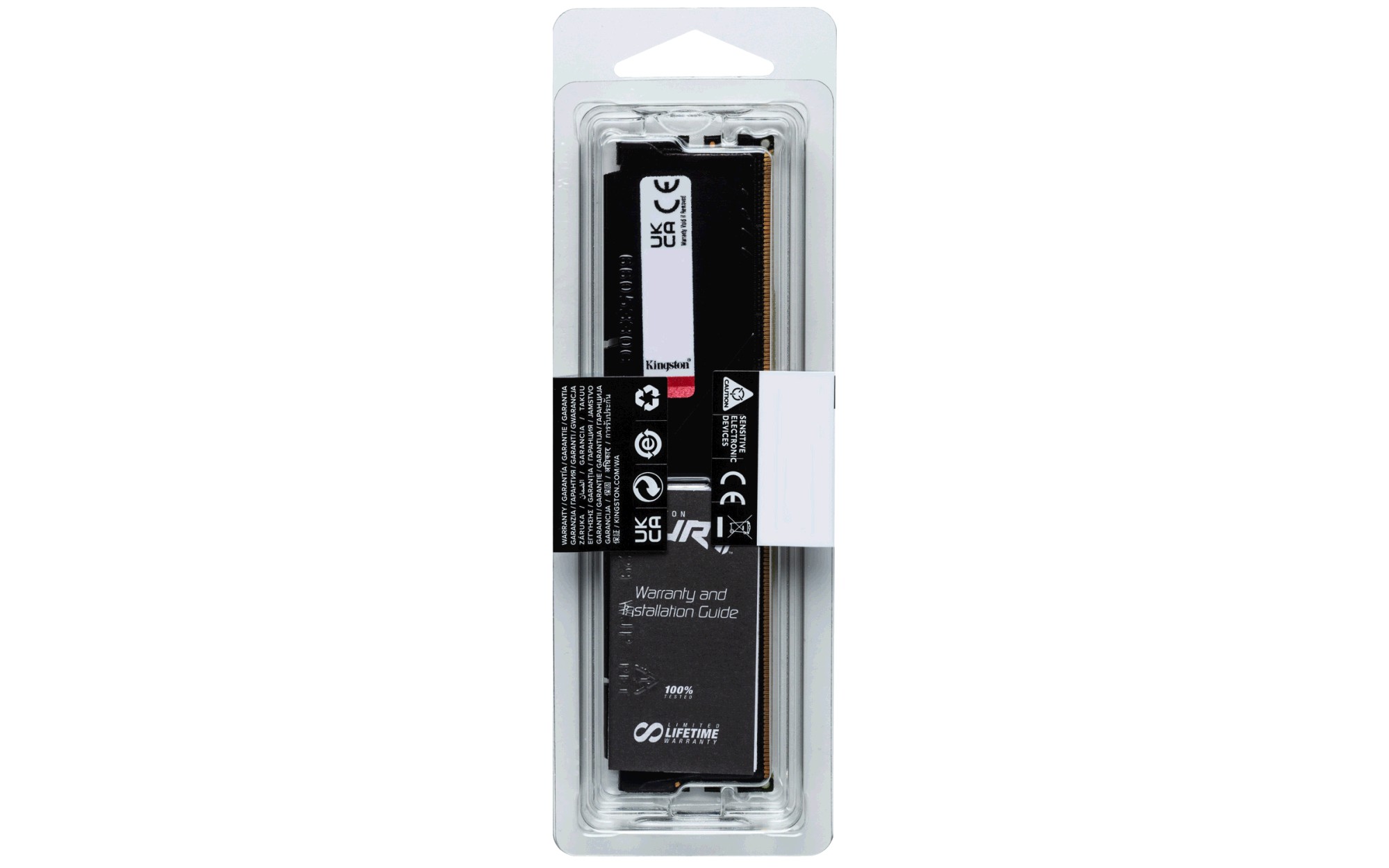 Kingston 16GB DDR5 5600MHz, DIMM, FURY Beast Black C40
